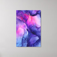 Jewel Tone Fluid Resin Nebula Glow