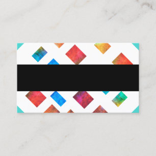 jewel tone modern business card custom template