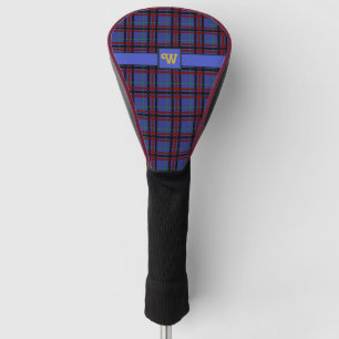 Jewel-Toned Plaid Driver Cover