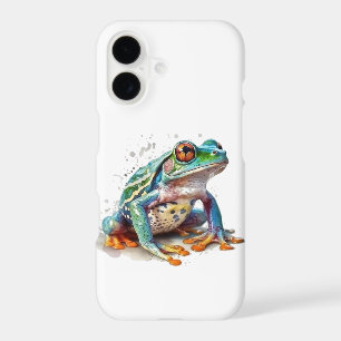 Jewel-Toned Watercolor Frog