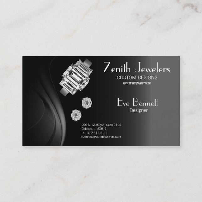 jewelers business card (Front)