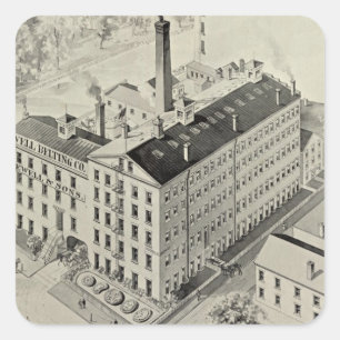 Jewell Belting Co Square Sticker