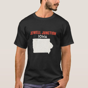 Jewell Junction Iowa USA State America Travel Iowa T-Shirt