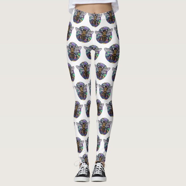 jewelled bee leggings (Front)