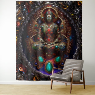 Jewelled Buddha Mother Tapestry