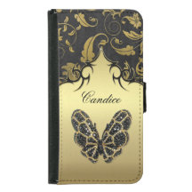 Jewelled Butterfly Damask - Galaxy S5