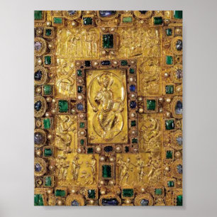 Jewelled cover - Codex Aureus of St. Emmeram Poster