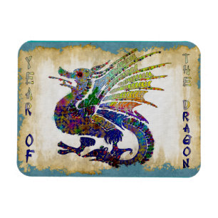Jewelled Dragon Magnet
