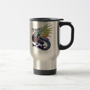 Jewelled Dragon Travel Mug