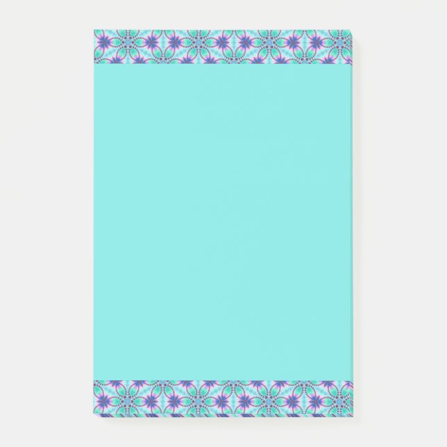 Jewelled Fractal Sticky Note (Front)