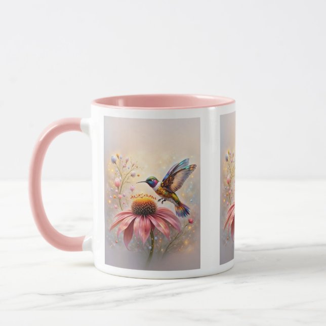 Jewelled Hummingbird Mug (Left)