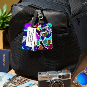Jewelled Luggage Tag