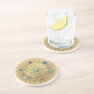 Jewelled Medallion Coaster