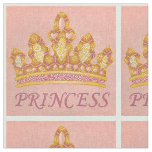 Jewelled Princess Crown by Chariklia Zaris Fabric