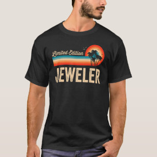 Jeweller Birthday Retro Vintage Men Women Dad T-Shirt