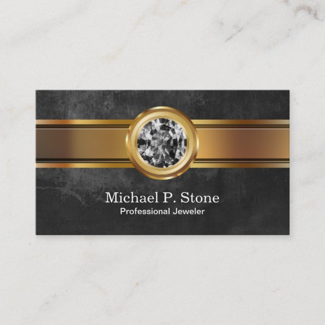 Jeweller Business Cards (Front)