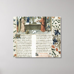 Jeweller's Shop, from Lapidaire de Mandeville Canvas Print