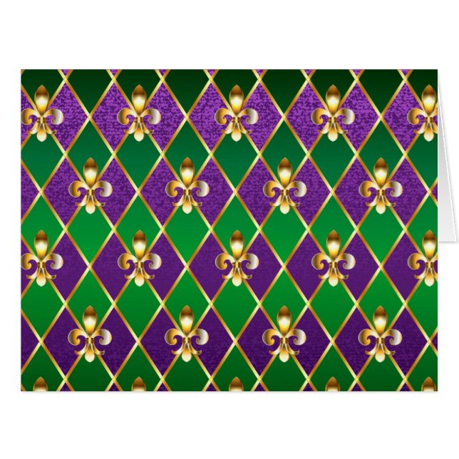 Jewellery Background Mardi Gras (Front Horizontal)