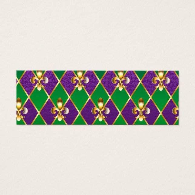 Jewellery Background Mardi Gras (Front)