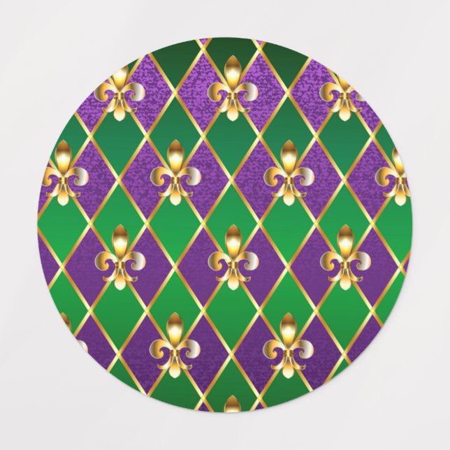 Jewellery Background Mardi Gras (Design 1)