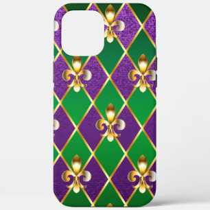 Jewellery Background Mardi Gras iPhone 12 Pro Max Case