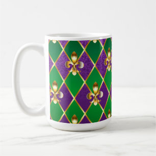 Jewellery Background Mardi Gras Coffee Mug