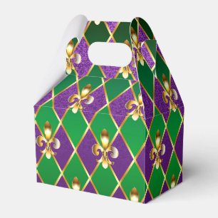 Jewellery Background Mardi Gras Favour Box