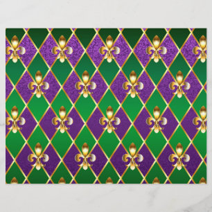 Jewellery Background Mardi Gras Flyer