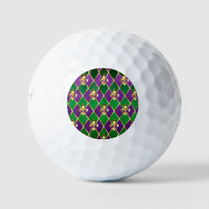 Jewellery Background Mardi Gras Golf Balls