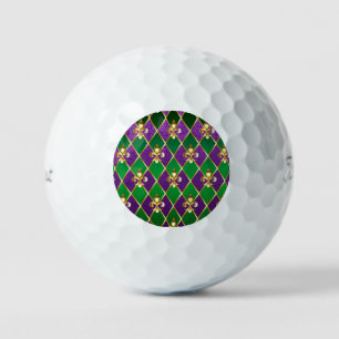 Jewellery Background Mardi Gras Golf Balls