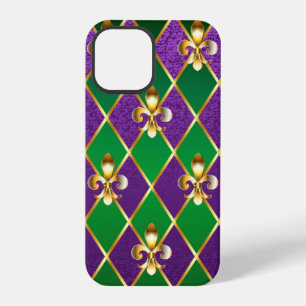 Jewellery Background Mardi Gras iPhone 12 Pro Case