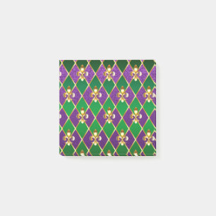 Jewellery Background Mardi Gras Post-it Notes