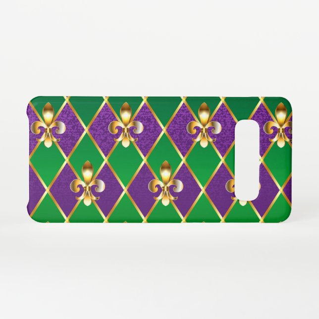 Jewellery Background Mardi Gras Samsung Galaxy Case (Back Horizontal)