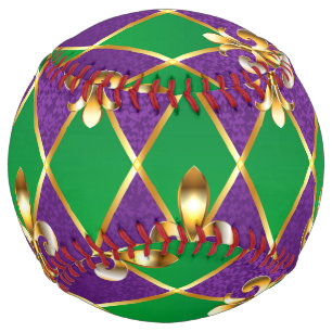 Jewellery Background Mardi Gras Softball
