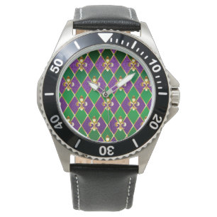 Jewellery Background Mardi Gras Watch