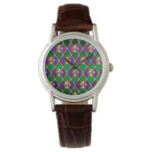 Jewellery Background Mardi Gras Watch