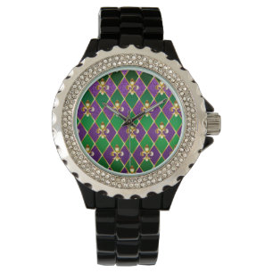 Jewellery Background Mardi Gras Watch