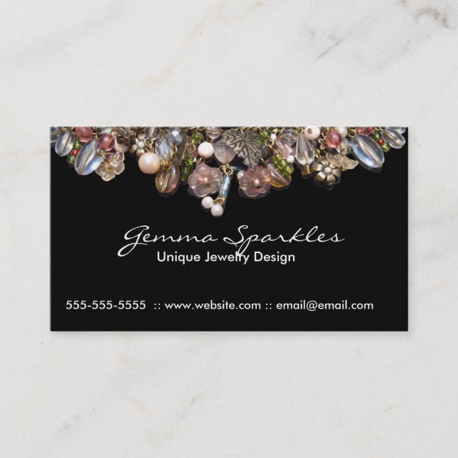 Jewellery Business Cards (Front)