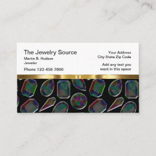 Jewellery Business Classy Design Business Card