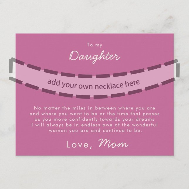 Jewellery Card to Daughter (Creator Uploaded)