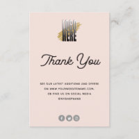 Jewellery Care Card Blush with Logo