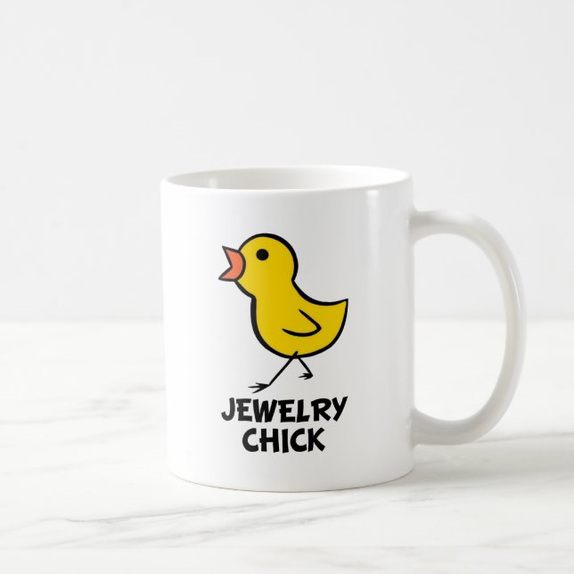 Jewellery Chick Mug (Right)