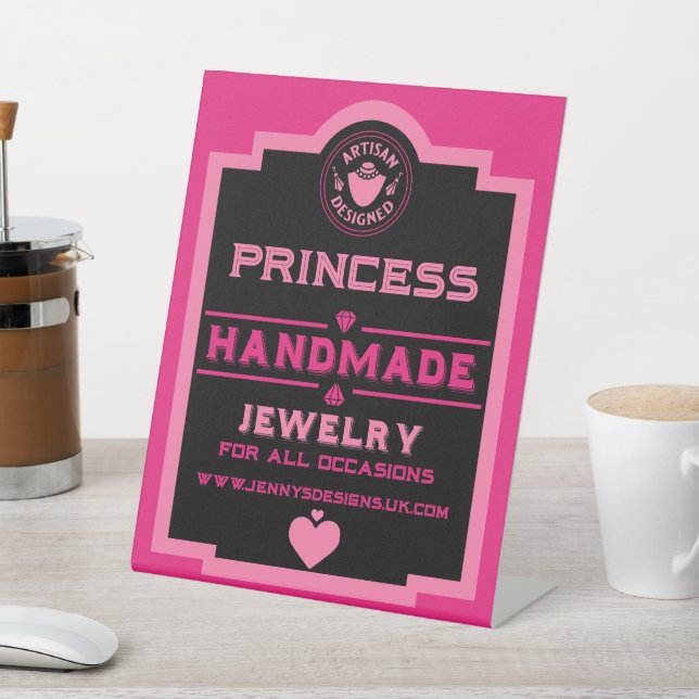 Jewellery Creator Pedestal Sign (In SItu)