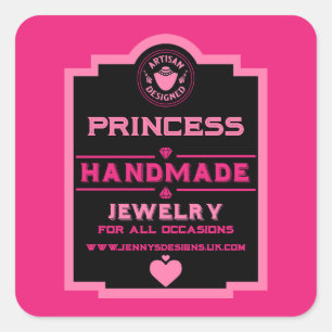 Jewellery Creator Square Sticker