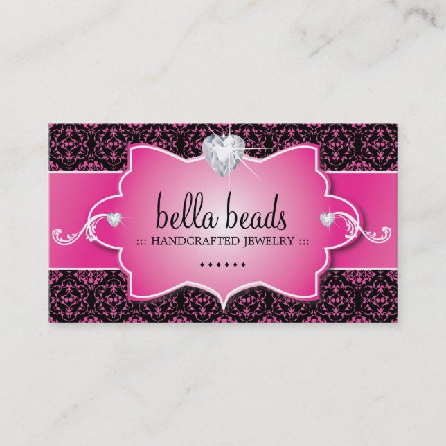 Jewellery Designer Business Cards (Front)