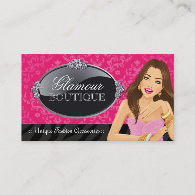 Jewellery Designer Business Cards (Front)