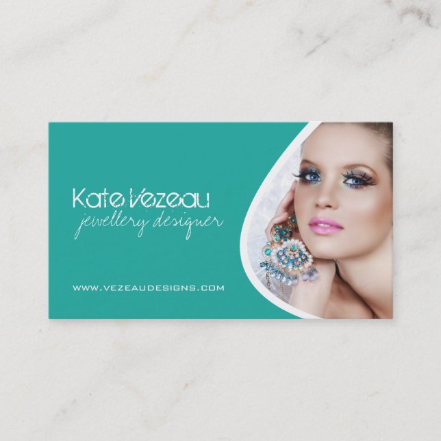 Jewellery Designer Business Cards (Front)