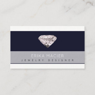 jewellery designer chic & elegant business card