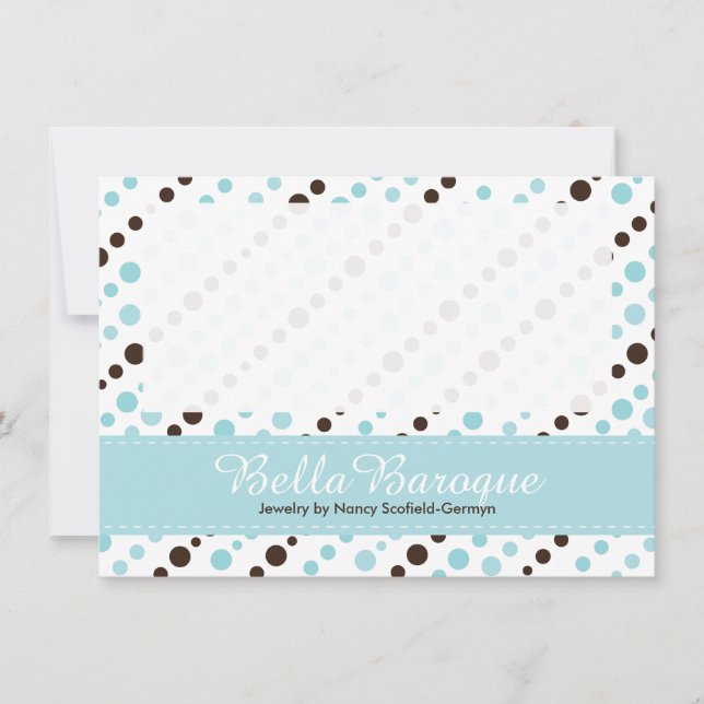 Jewellery Designer Display Sign (Front)