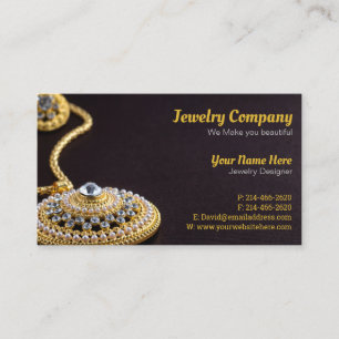 Jewellery Designer /Seller Business Card